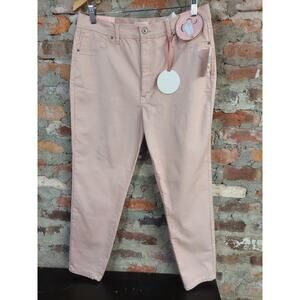 New Curve Appeal Pants Womens 14 / 32 Pink Jeggings Jeans Sculpting Slimming Xy